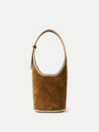 Veronica Beard Whipstitch Loop Bag - Acorn