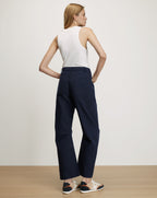 Veronica Beard Sloan Barrel Jean - Navy Stone