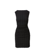 Veronica Beard Black sleeveless textured mini dress