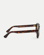 Veronica Beard Kai Square Sunglasses - Brown Mix