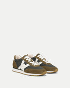 Veronica Beard Penrose Sneaker - Loden/Fennel