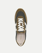 Veronica Beard Penrose Sneaker - Loden/Fennel