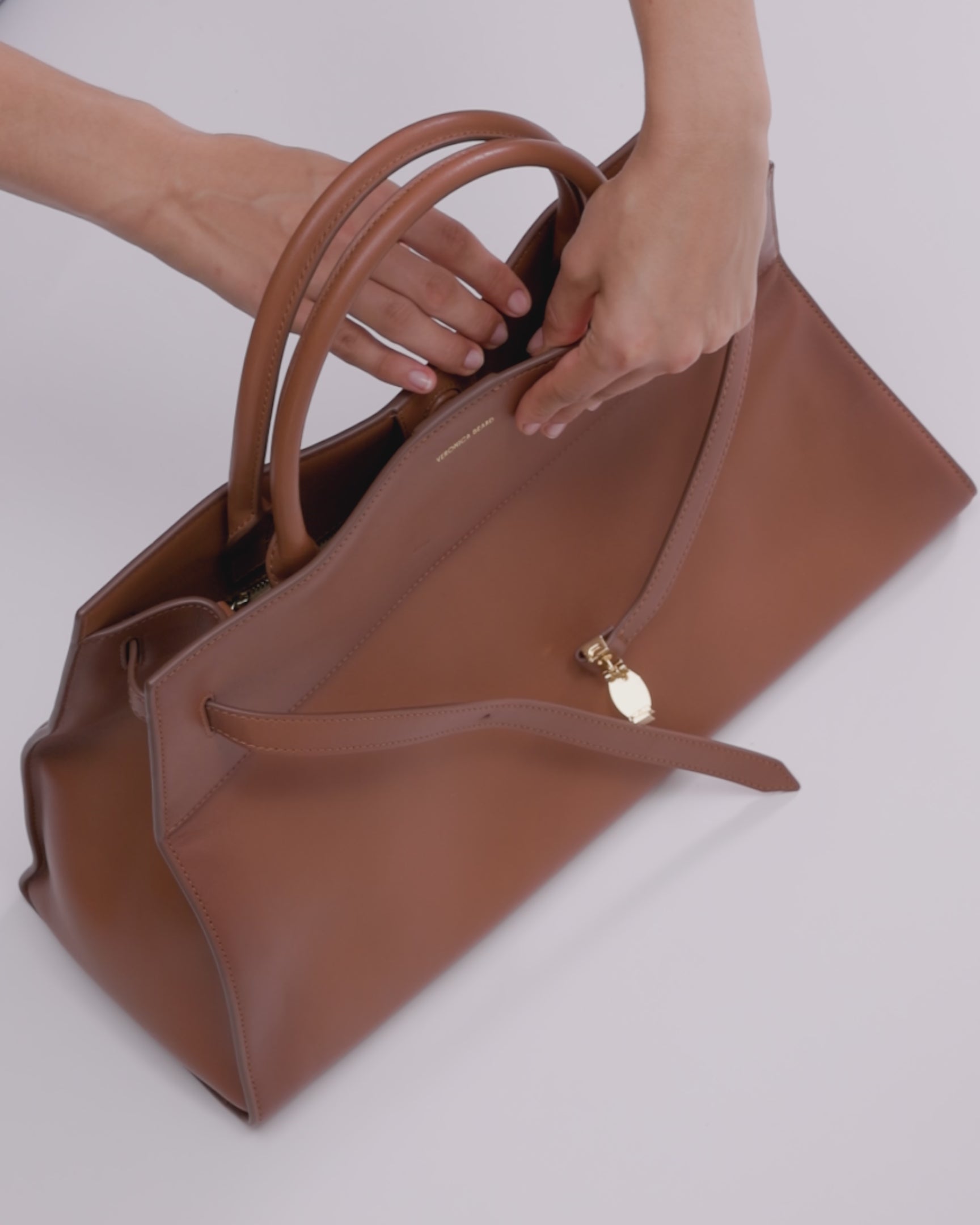 Veronica Beard Large Veronica Beard Dash Bag - Burnished Hazelwood