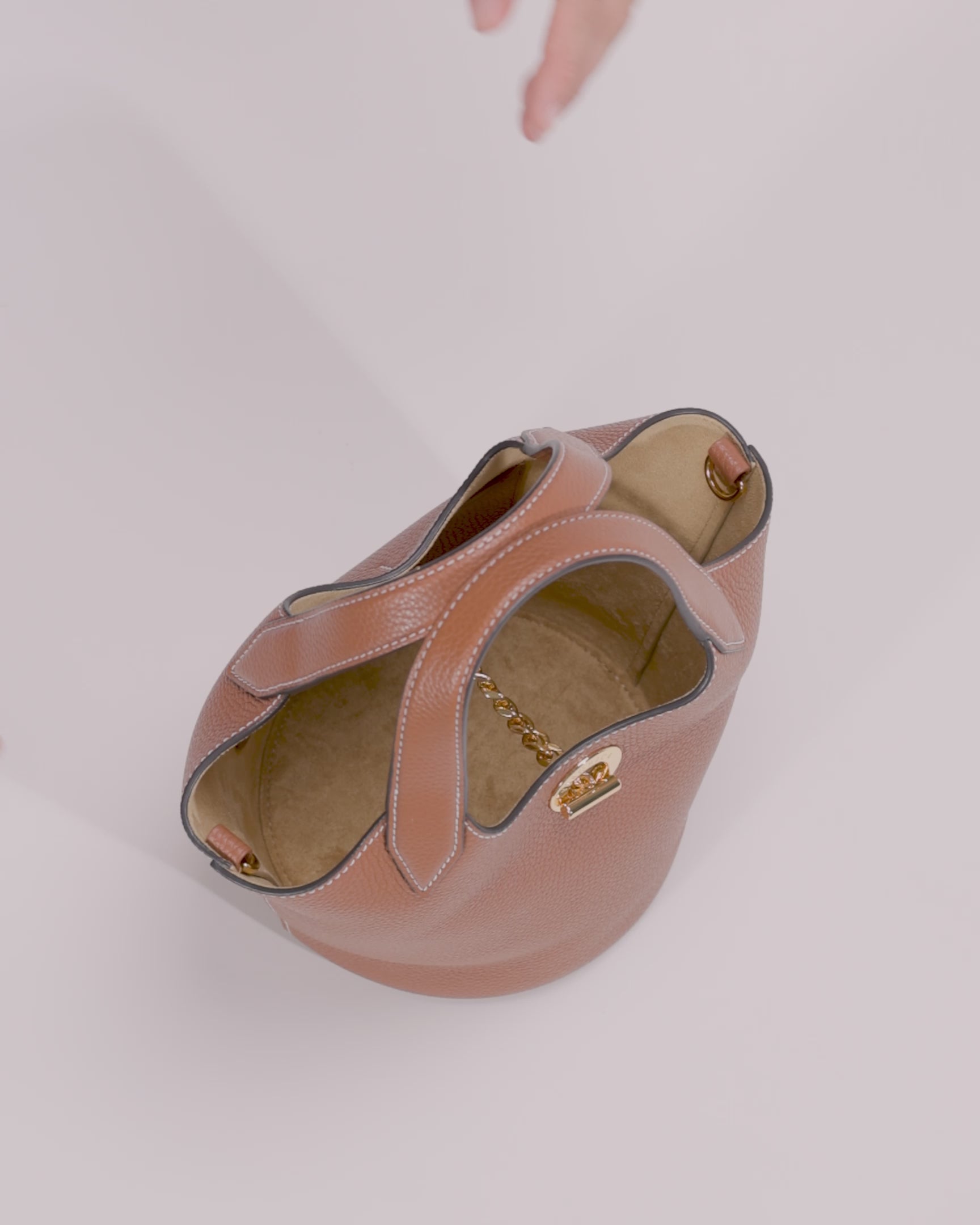 Veronica Beard X Thomas Lelu Canvas Anchor Bag - Espresso/Ecru