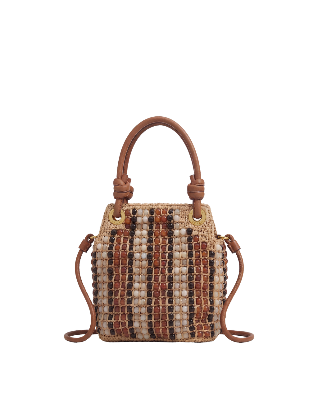Small Beaded Veronica Beard Slouch Bag in Hazelwood Multi | Veronica Beard