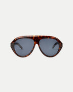Veronica Beard The Icon Aviator Sunglasses - Tortoise
