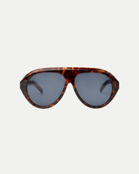 Veronica Beard The Icon Aviator Sunglasses - Tortoise