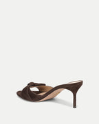Veronica Beard Tia Buckle Sandal - Espresso