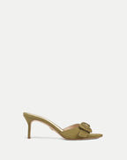 Veronica Beard Tia Buckle Sandal - Fennel Green