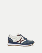 Veronica Beard Valentina Sport Sneaker - OCean/Pinot Noir