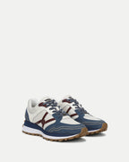 Veronica Beard Valentina Sport Sneaker - OCean/Pinot Noir