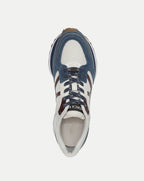 Veronica Beard Valentina Sport Sneaker - OCean/Pinot Noir