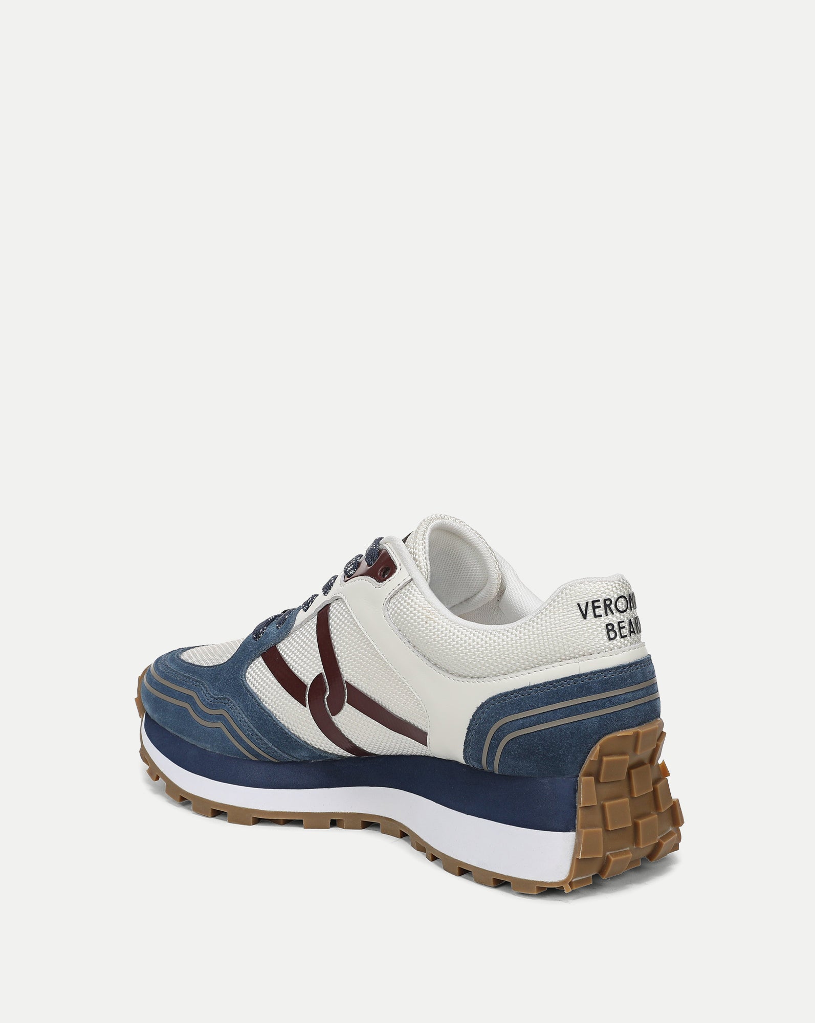 Valentina Sport Sneaker in Ocean/Pinot Noir | Veronica Beard