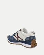 Veronica Beard Valentina Sport Sneaker - OCean/Pinot Noir