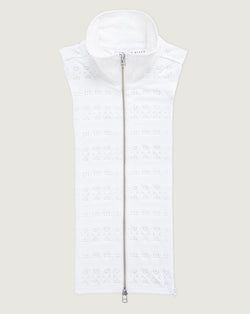 Turtleneck Lace Dickey - Off-White