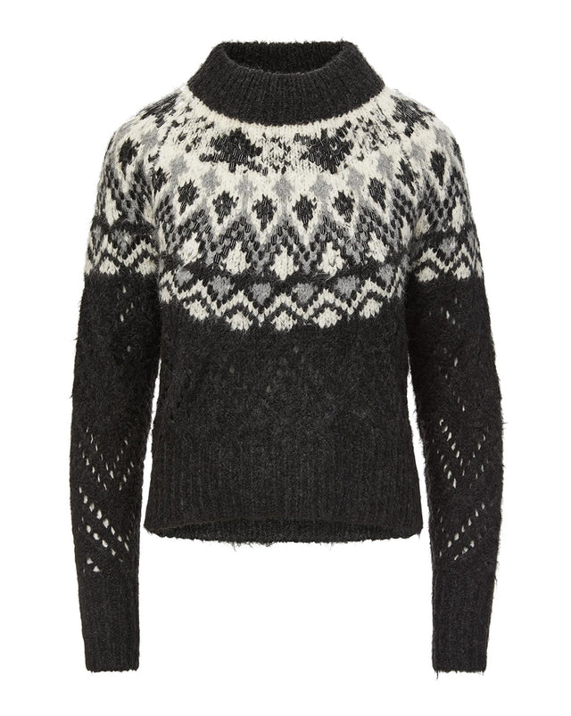 Jerin Embellished Fairisle Sweater - Multi - 5