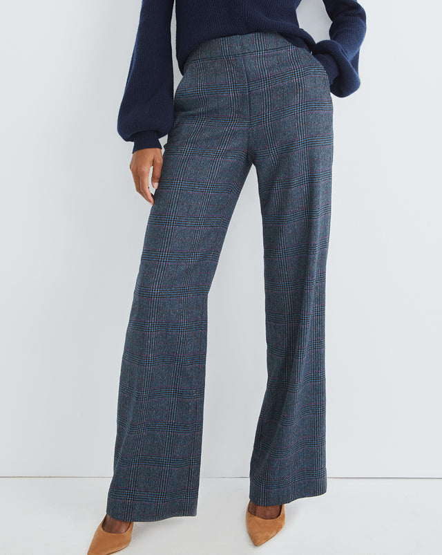 Tonelli Houndstooth Pant - Blue Multi - 2
