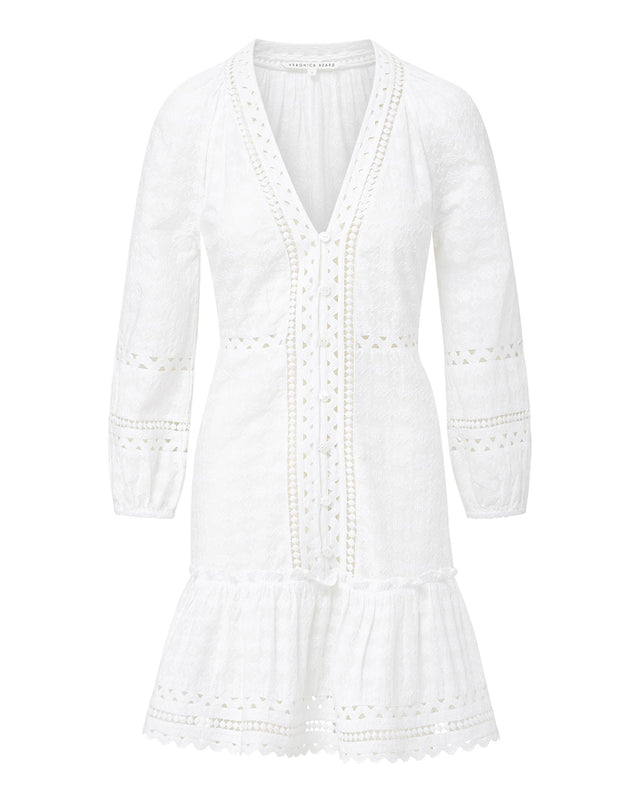 Daeja Lace Dress - White - 10