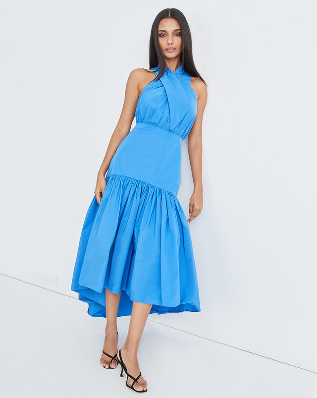 Radley Taffeta Dress - Bluebell - 1