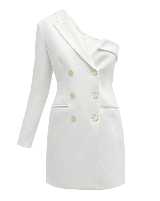 Middleton One-Shoulder Jacket Dress
