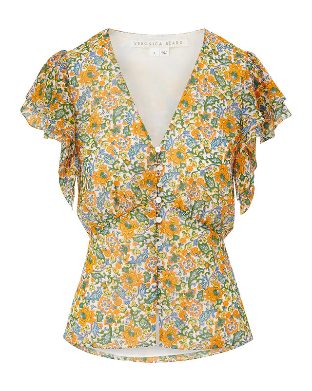 Polly Floral Top