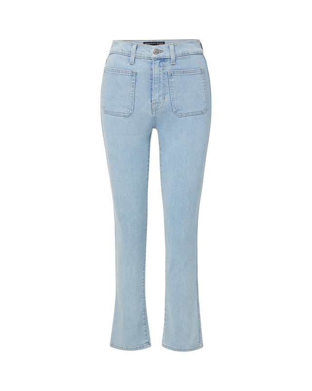 Carly Beard | Pockets Veronica Extended Patch | | Kick-Flare Jean