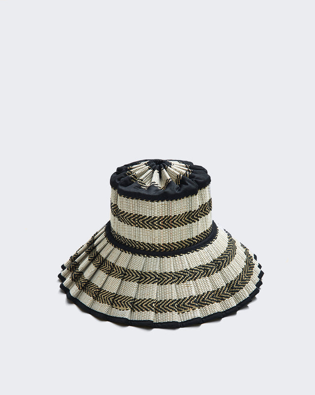 Capri Kaimu Hat - Black/white - 1