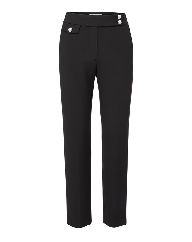 New Zara The Melange Pants Womens Size 29 Slim Trouser Bi Stretch Gray